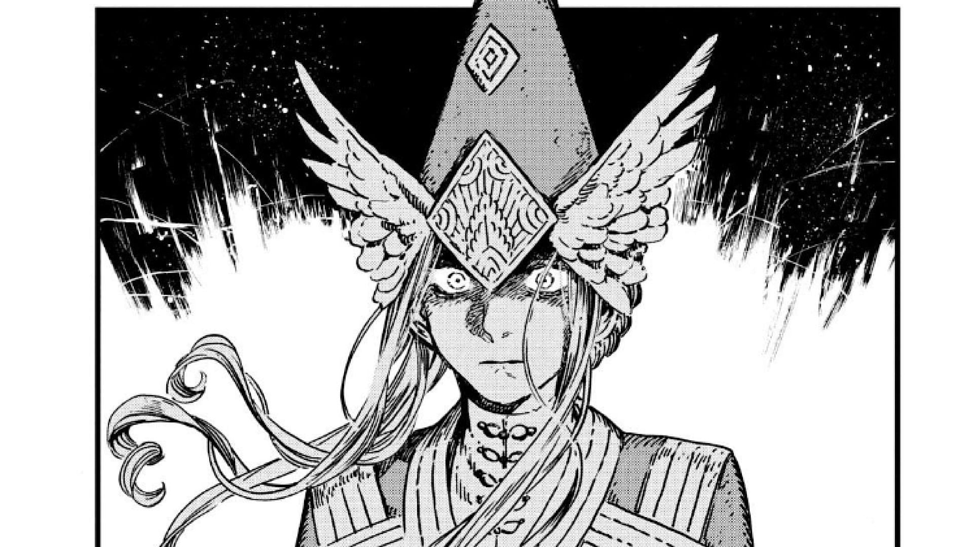 Lady Luluci hearing about the illegal contraption (Image via Kodansha)